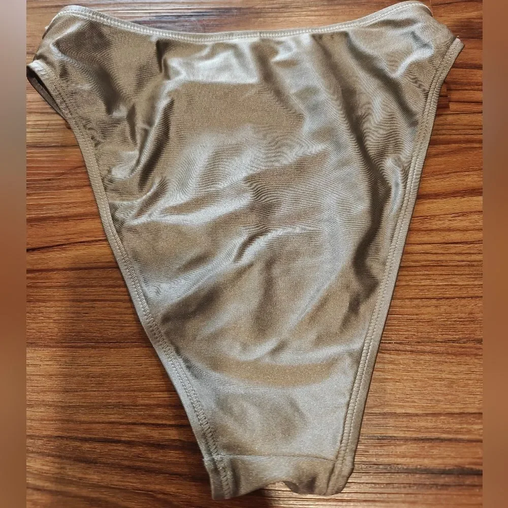 SKIMS Smoke Shine Mid Waist Bikini Bottom
